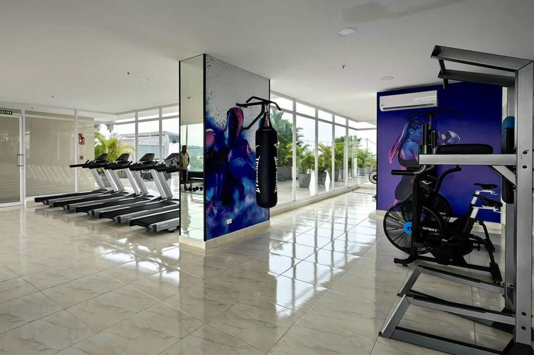 Apartamento, 1 habitación, accesible para personas con discapacidad, fumadores | Sala de fitness