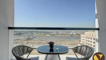 Luxury Apartment, City View | Balcony