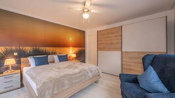 2 chambres, bureau, Wi-Fi gratuit