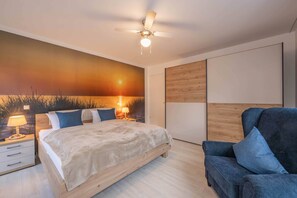 2 soverom, skrivebord og wi-fi (inkludert)