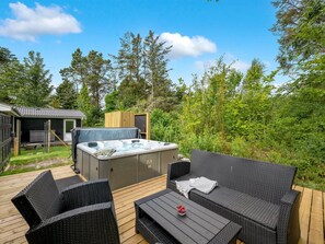 Terrace/patio - "Tiina" - 500m to the fjord by Interhome (Tarm)