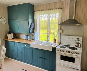 Kühlschrank, Ofen, Herdplatte, Geschirrspüler