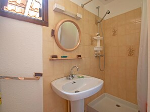 Shower, hair dryer