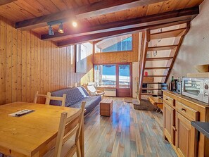 Interior - Cosy 55m² duplex for 6 in La Clusaz, pets allowed, wifi included (La Clusaz)