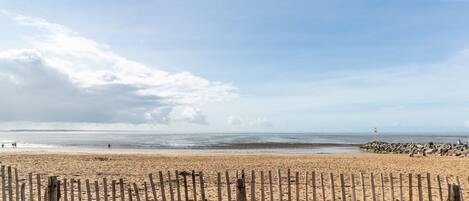 On the beach