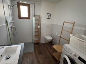 Bathroom - Prestigious apartment 50m from slopes with balcony and view (Montgenèvre)