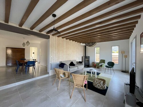 Villa T5 mit Privatem Pool, Flussnähe, Wifi