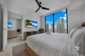 1 bedroom, iron/ironing board, travel crib, free WiFi