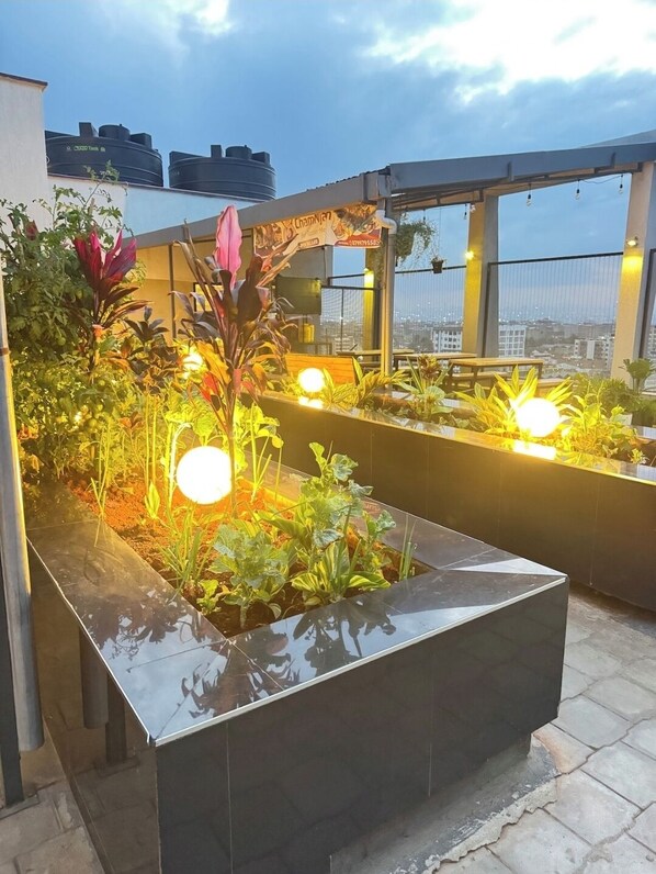 Enceinte de l’hébergement