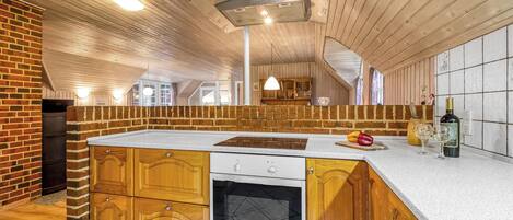 Refrigerador, horno, parrilla de estufa y lavavajillas