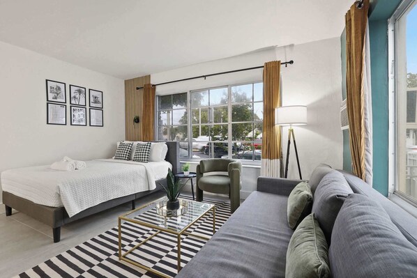 1 室のベッドルーム、アイロン / アイロン台、WiFi、ベッドシーツ