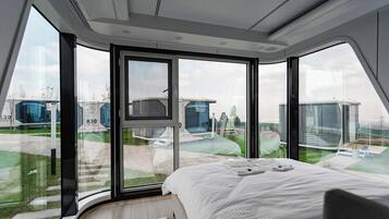 奢華雙人房, 露台, 山景 | 遮光窗簾/窗簾、隔音、熨斗/熨衫板、免費 Wi-Fi