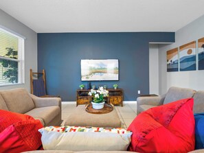 TV, video games, table football, offices - Resort home w/ pool, theater & game room (Davenport)