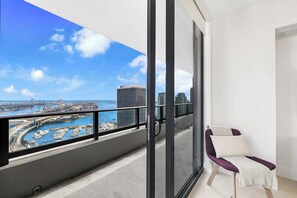 Interior - FREE Parking & Bay Views | Spacious Condo (Downtown)