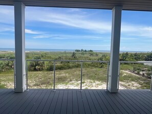 Property grounds - Gulf front, elevator, private pool, outdoor dining, beach gear! (PORT SAINT JOE)