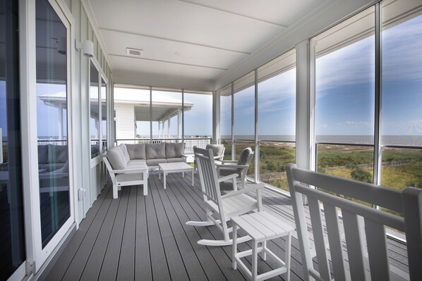 Interior - Gulf front, elevator, private pool, outdoor dining, beach gear! (PORT SAINT JOE)