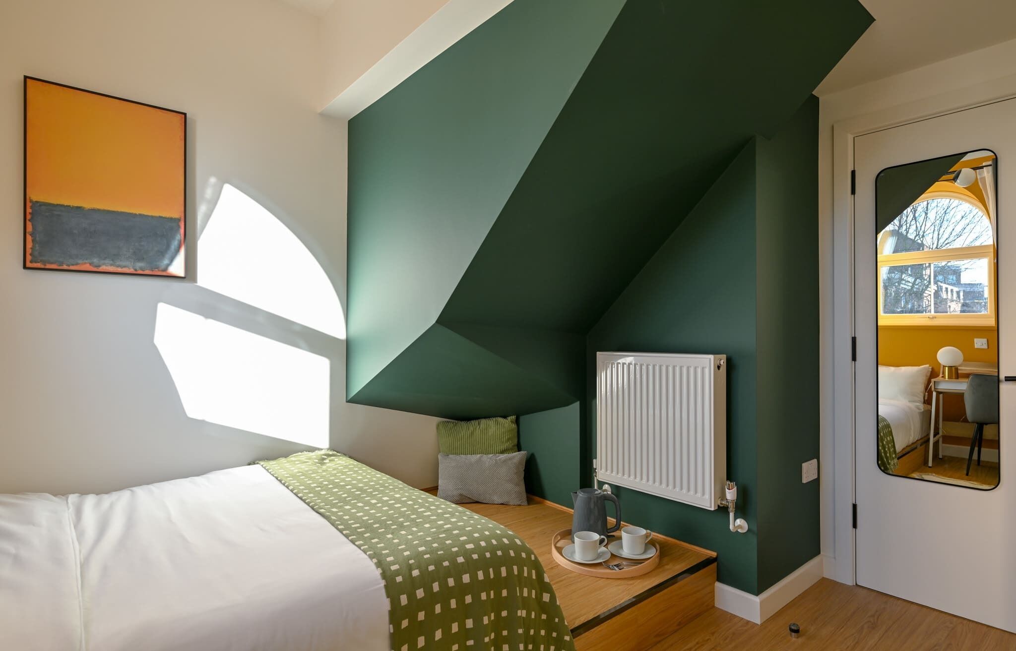 1 Schlafzimmer, Schreibtisch, WLAN, Bettwäsche