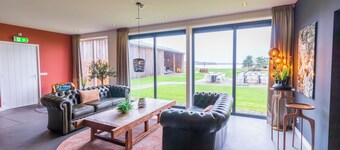 Luxury group accommodation with hot tub