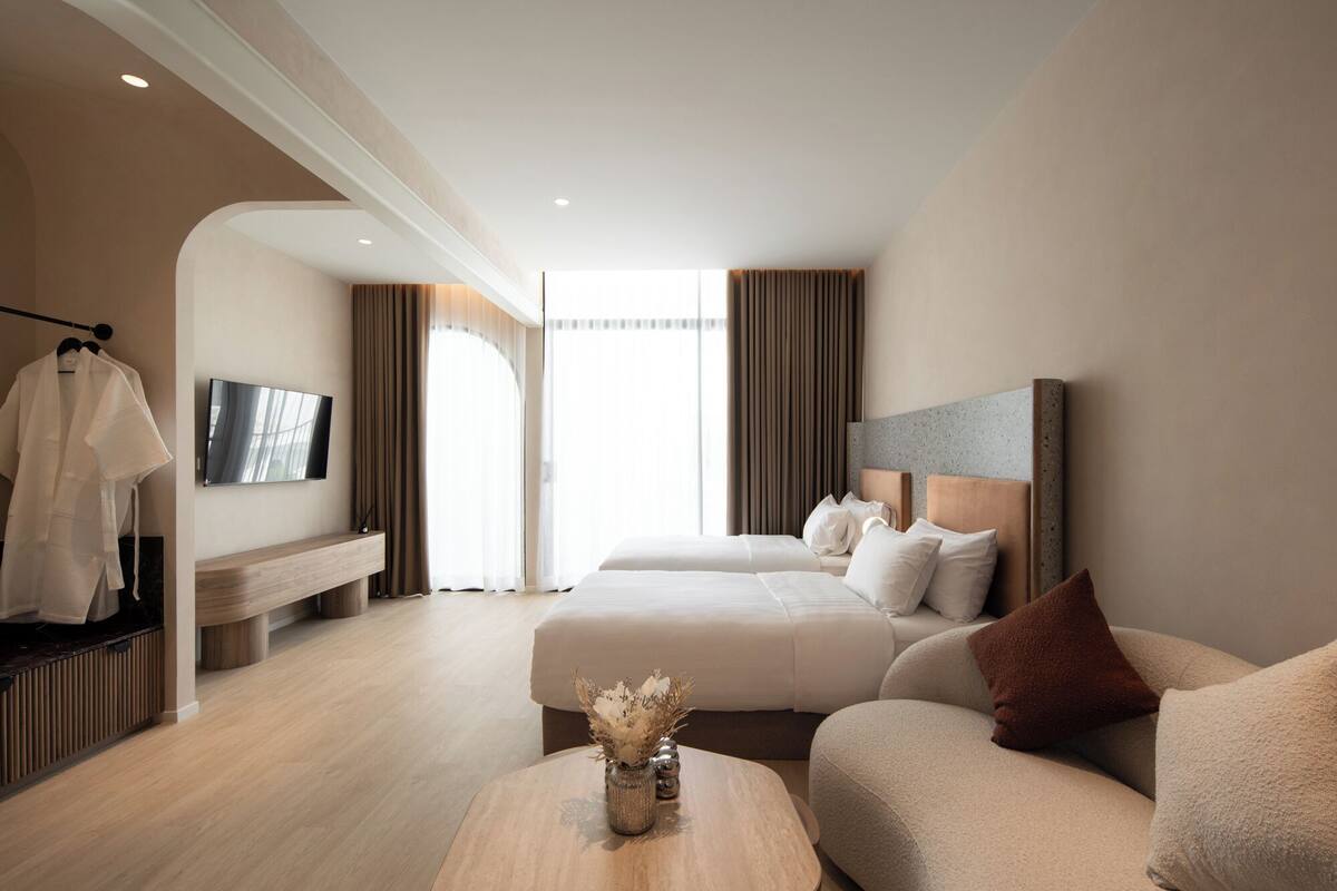 Superior-Doppelzimmer, Poolblick