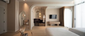 Chambre Double Supérieure, vue piscine