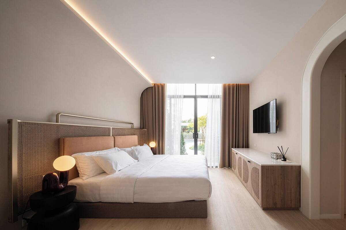 Superior-Doppelzimmer, Gartenblick