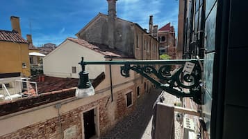 Blick von der Unterkunft