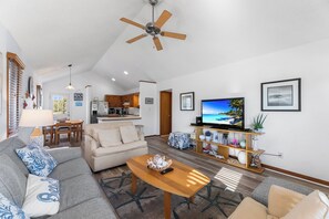 TV - Barge Road Beach House Pet Friendly (Ocean City)