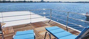 Hausboot am Xantener Nordsee