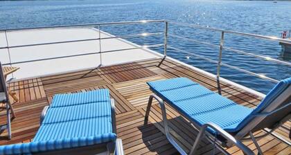 Hausboot am Xantener Nordsee