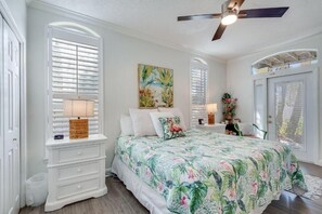 5 bedrooms, iron/ironing board, travel crib, free WiFi