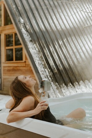 Bain à remous extérieur