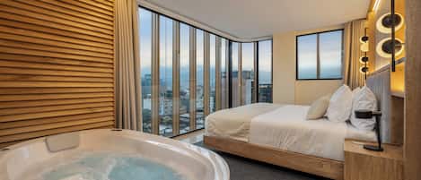 1 bedroom, in-room safe, blackout curtains, soundproofing
