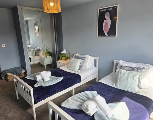 2 Schlafzimmer, Bügeleisen/Bügelbrett, WLAN, Bettwäsche