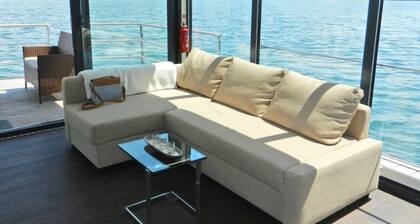 Hausboot am Xantener Nordsee