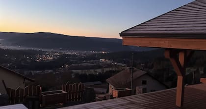 Chalets Spa "Panoramique de Cleury" SAUNA HAMMAM, SPA, SWIMMING POOL, CINEMA, DISCO