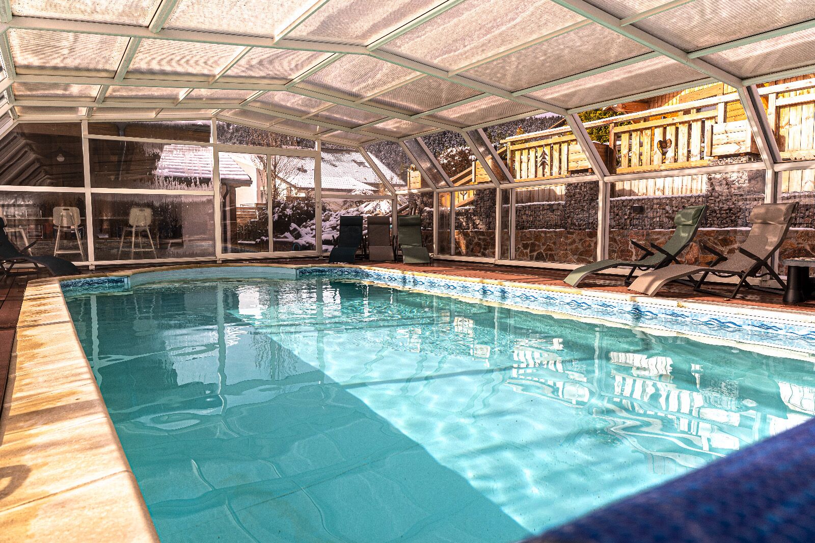 Piscina coberta i piscina climatitzada 