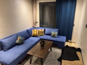 Living area - Apartment in a secure Residence Férmée with private swimming pool. (Tamaris)