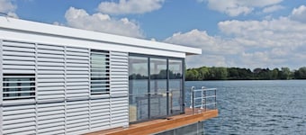 Hausboot am Xantener Nordsee