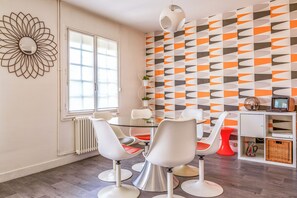 Dining - Maison deco années 70 / 5 p. garden south Tours (Joué-lès-Tours)