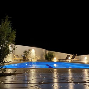 Alberca al aire libre 