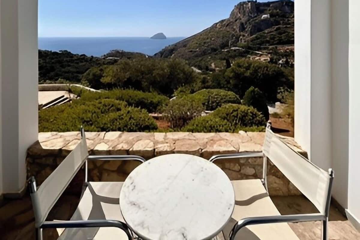 Triple Room, Sea View, Ground Floor | Terrace/patio