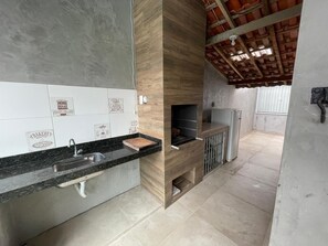 Interior - Beach House with Pool and Barbecue in Itanhaem (Balneário Tupy Itanhaém)