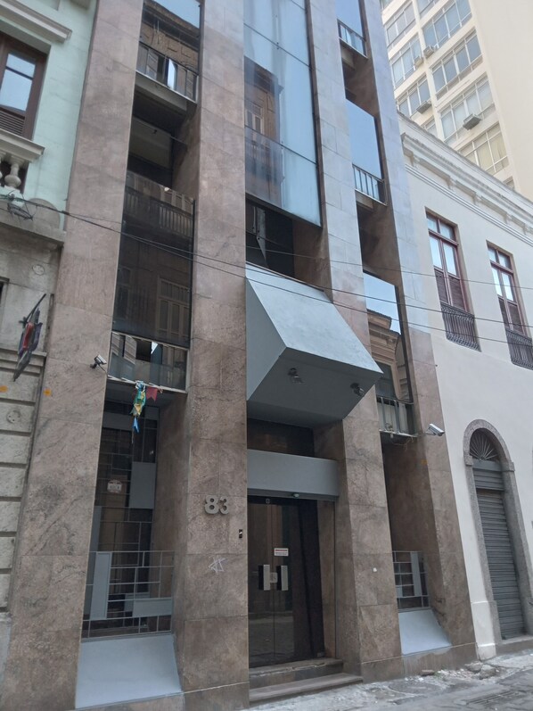 Façade de l’hébergement