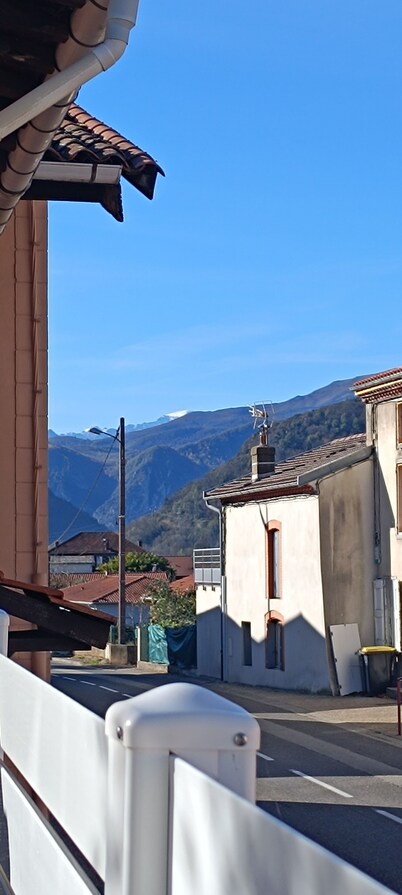 The hut at the bottom of the garden