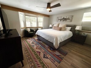 2 habitaciones, tabla de planchar con plancha y wifi gratis 