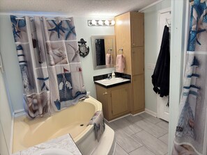 Towels, soap