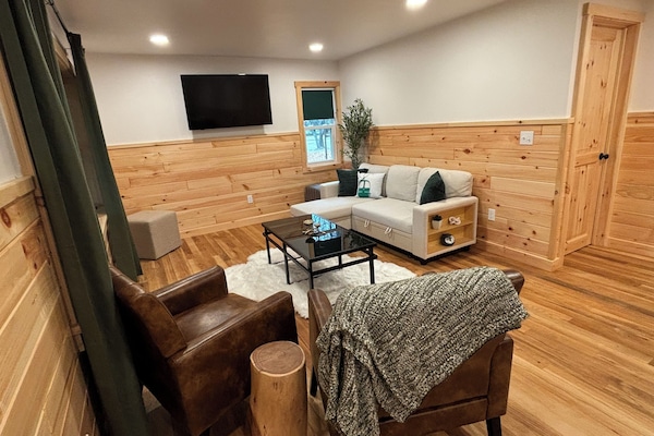 Smart-tv en een open haard