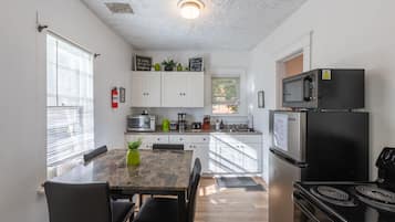 Microwave, oven, stovetop