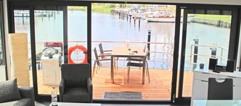 Hausboot in Ueckermuende