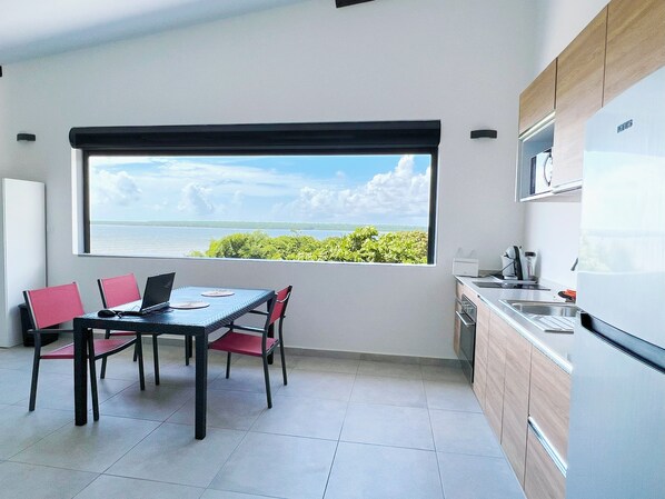 Apartment, Sea View | Terrace/patio - Les Hauts du Fort (Remire Montjoly)